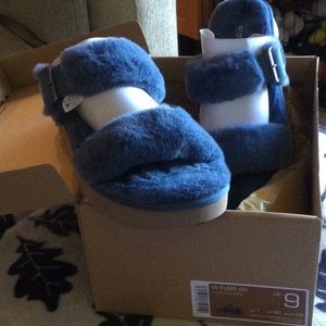 New koolaburra by Ugg blue FURR-Ah